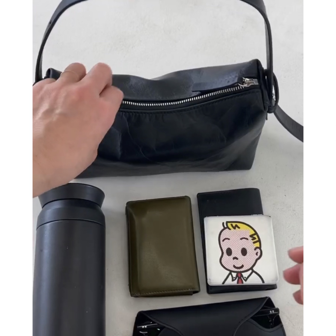 ENOF leather mini bag - ショルダーバッグ
