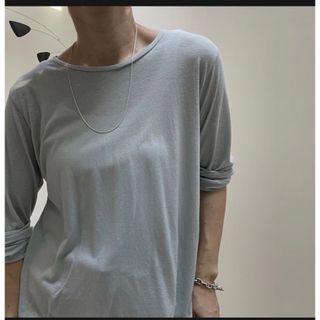 アギュー(ARGUE)のargue COTTON LINEN PREMIUM SHEER T-SHIRT(Tシャツ(長袖/七分))