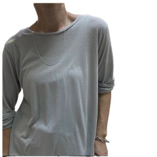 アギュー(ARGUE)のargue COTTON LINEN PREMIUM SHEER T-SHIRT(Tシャツ(長袖/七分))