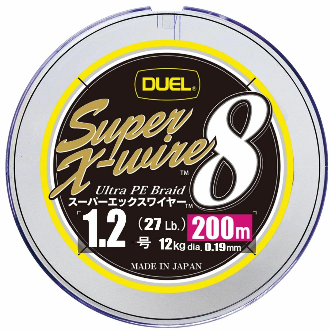 【新着商品】DUEL (デュエル) PEライン 釣り糸 スーパーエックスワイヤー スポーツ/アウトドアのフィッシング(釣り糸/ライン)の商品写真