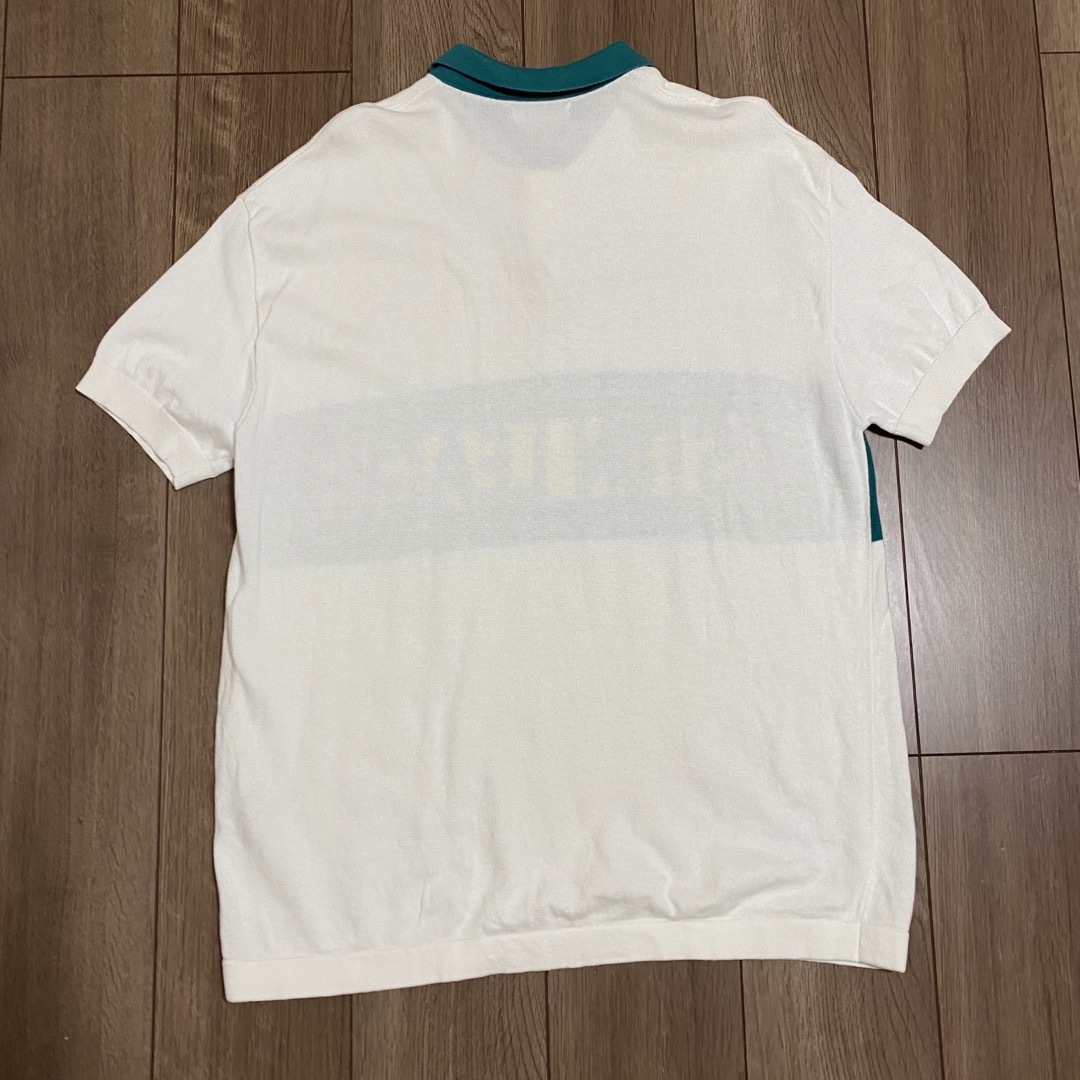 ZARA(ザラ)の美品 ZARA ニットポロ XL 韓国 メンズのトップス(Tシャツ/カットソー(半袖/袖なし))の商品写真