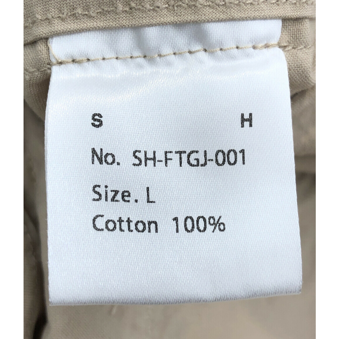 美品 SH 長袖シャツ ベージュ SH-FTGJ-001 メンズ Lの通販 by rehello