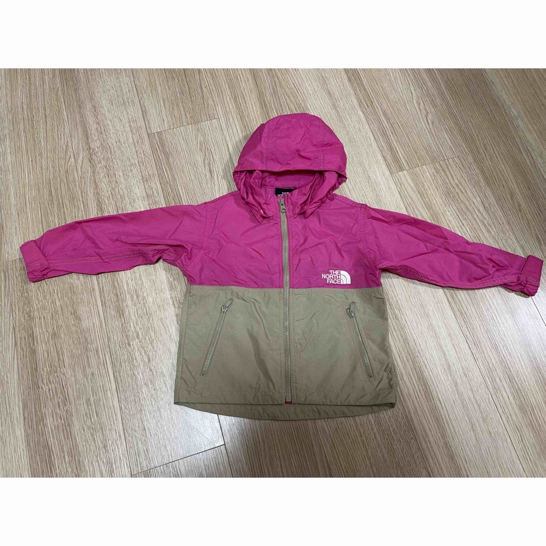 THE NORTH FACE(ザノースフェイス)の【ノースフェイス】コンパクトジャケット100 キッズ/ベビー/マタニティのキッズ服女の子用(90cm~)(ジャケット/上着)の商品写真