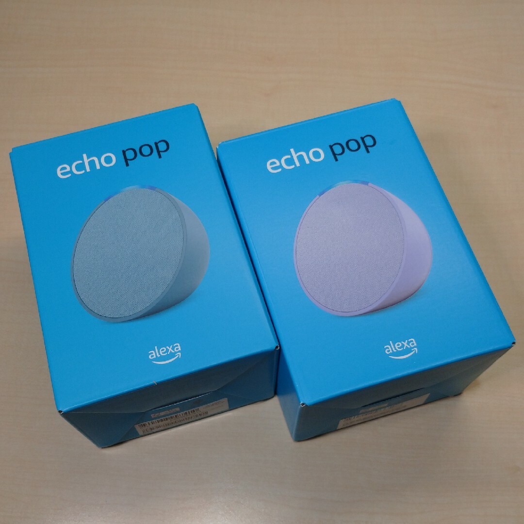 Echo Pop (エコーポップ) コンパクトスマートスピーカー 2色セット