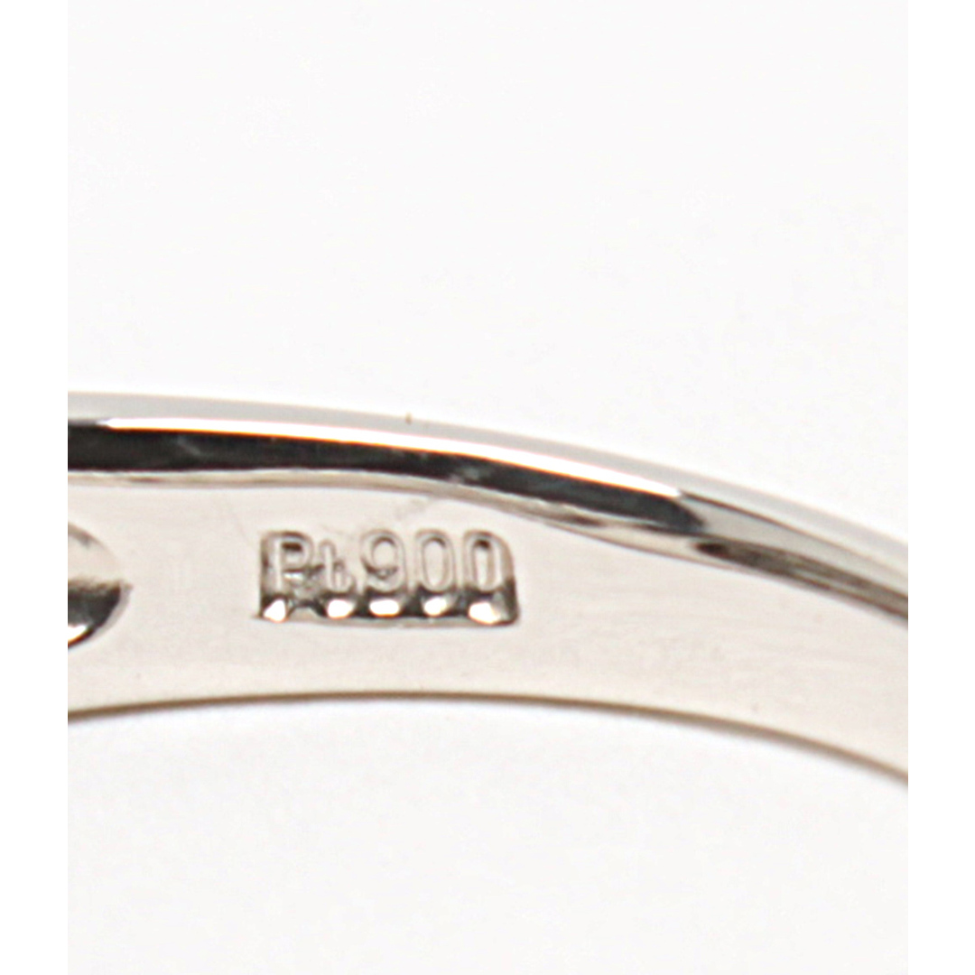 美品 Pt900 ブラックオパール1.76ct ダイヤ計0.35 リング 指輪 - リング