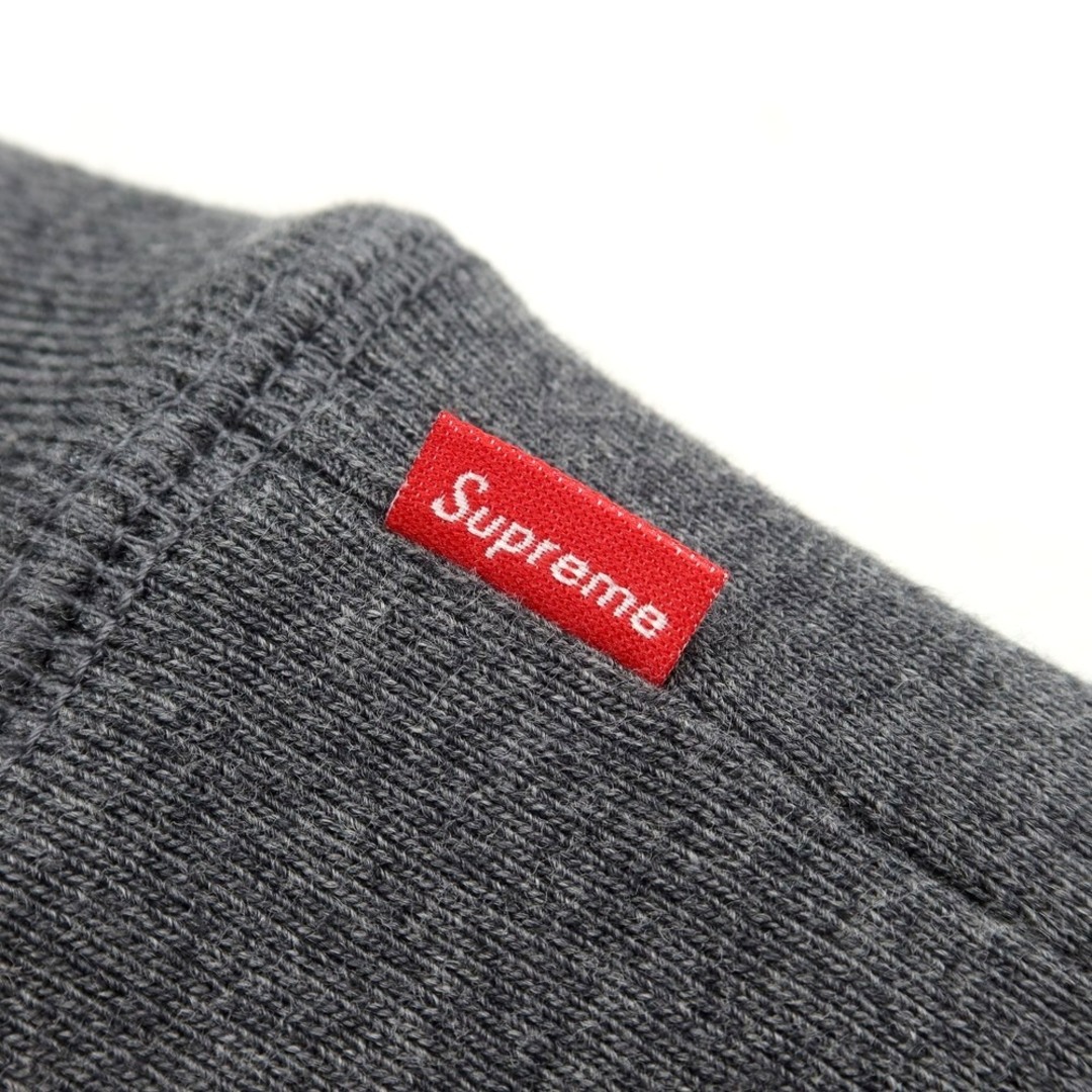 【未使用】シュプリーム Supreme 2021年秋冬 Small Box Hooded Sweatshirt 裏起毛スウェット プルオーバーパーカー ダークグレー【サイズM】【メンズ】