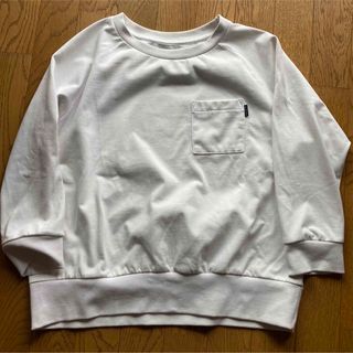 ザノースフェイス(THE NORTH FACE)のTHE NORTH FACE NTW61763 七分丈 ロンT 胸ポケ ホワイト(Tシャツ(長袖/七分))