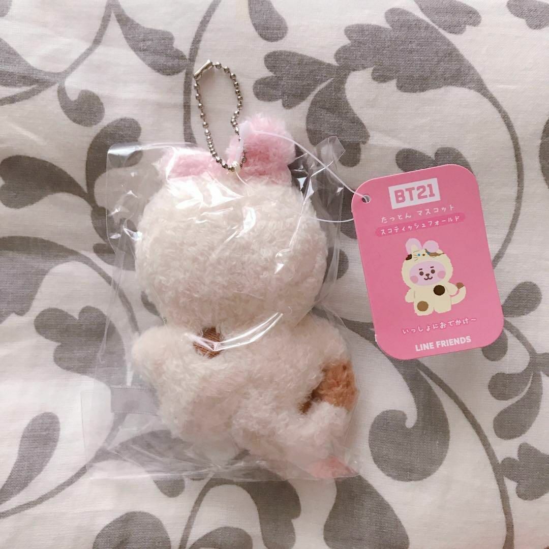 BT21(ビーティーイシビル)のBT21 ベビーキャットマスコット Cooky JK ジョングク BTS エンタメ/ホビーのおもちゃ/ぬいぐるみ(ぬいぐるみ)の商品写真