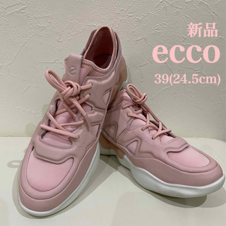 エコー(ECCO)の新品 ecco エコー　イロ W  ピンク　39（24.5cm相当）(スニーカー)