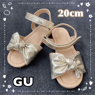 GUサンダル (ゴールド) 20cm