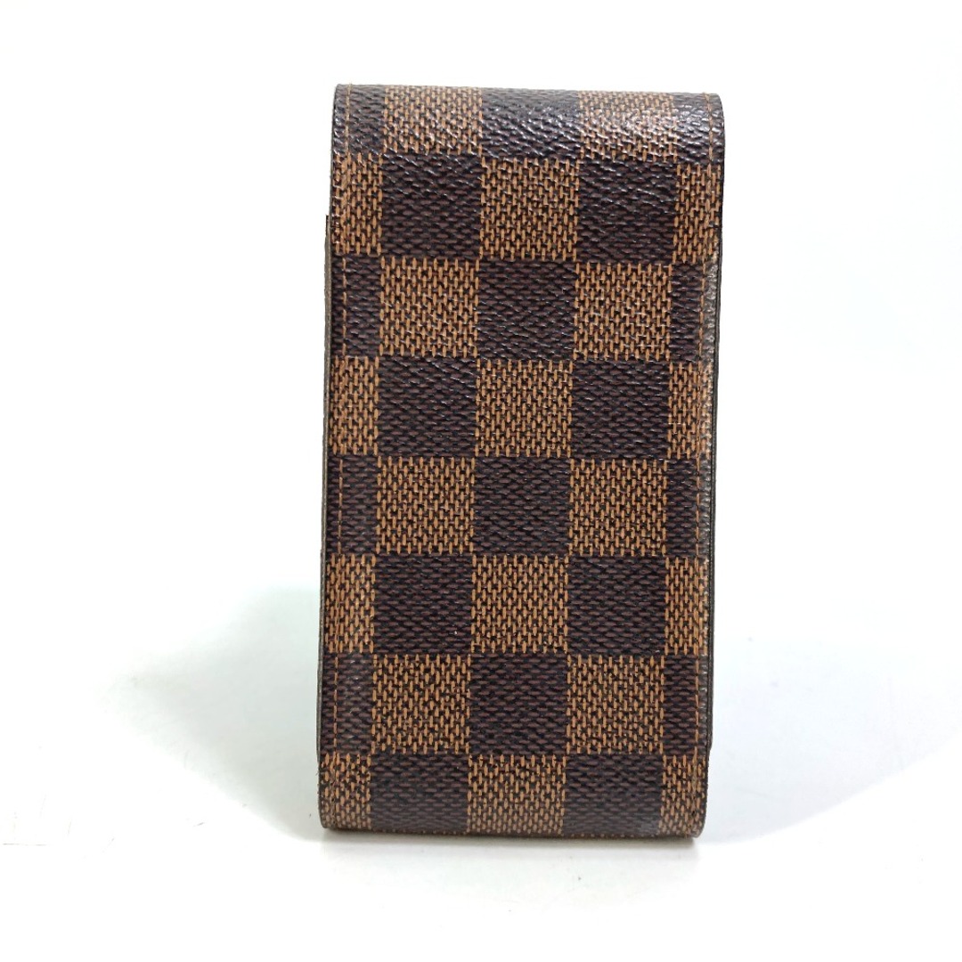 LOUIS VUITTON(ルイヴィトン)のルイヴィトン LOUIS VUITTON エテュイ シガレット N63024  ダミエ タバコケース 喫煙具 ポーチ シガレットケース ダミエキャンバス エベヌ ブラウン メンズのファッション小物(タバコグッズ)の商品写真