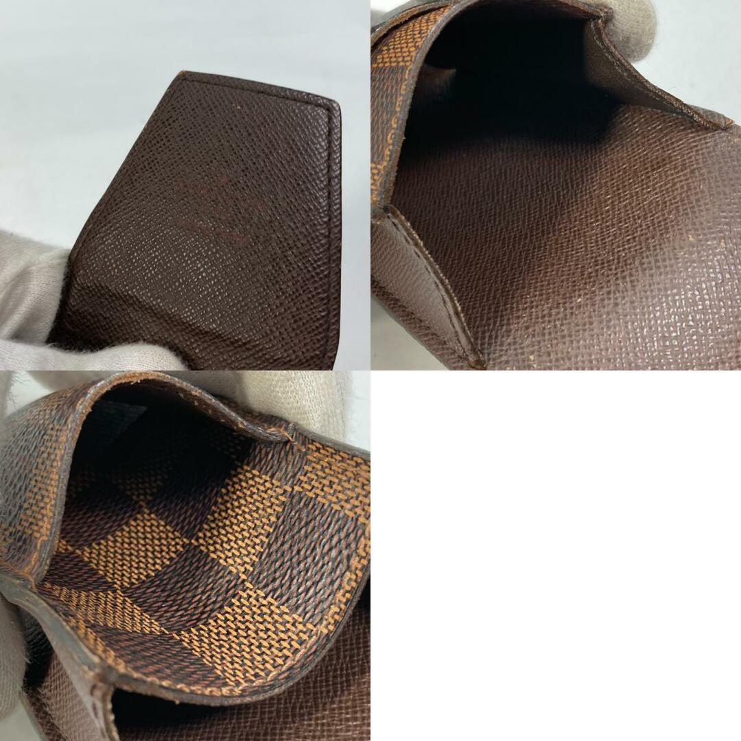 LOUIS VUITTON(ルイヴィトン)のルイヴィトン LOUIS VUITTON エテュイ シガレット N63024  ダミエ タバコケース 喫煙具 ポーチ シガレットケース ダミエキャンバス エベヌ ブラウン メンズのファッション小物(タバコグッズ)の商品写真