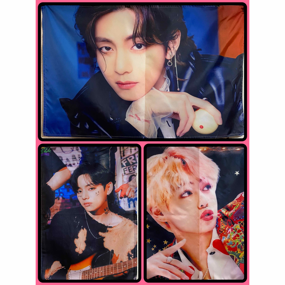 ⚛️BTS V テヒョン テテ タペストリー3枚セット