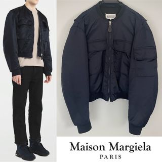 マルタンマルジェラ(Maison Martin Margiela)の【Maison Margiela】ナイロン ボンバー ジャケット(ブルゾン)