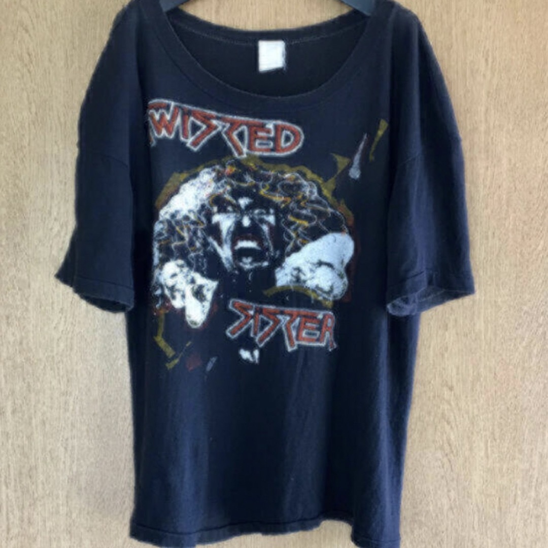 80s vintage TWISTED SISTER tシャツTシャツ/カットソー(半袖/袖なし)