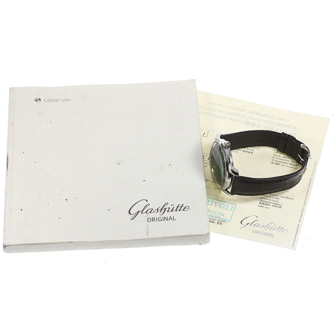 グラスヒュッテ・オリジナル GLASHUTTE ORIGINAL 1-39-52-03-02-04 セネタ シックスティーズ 自動巻き メンズ 保証書付き_764909