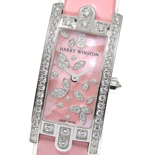 ハリーウィンストン(HARRY WINSTON)のハリーウィンストン HARRY WINSTON AVCQHM16 アヴェニューCミニ K18WG ダイヤベゼル クォーツ レディース _762573(腕時計)