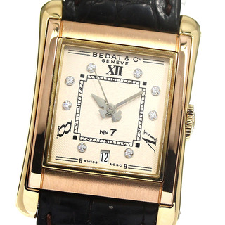 ベダアンドカンパニー(BEDAT&Co)のベダ＆カンパニー BEDAT&Co 728 No.7 K18YG/WG 8Pダイヤモンド 自動巻き レディース _760444【ev10】(腕時計(アナログ))