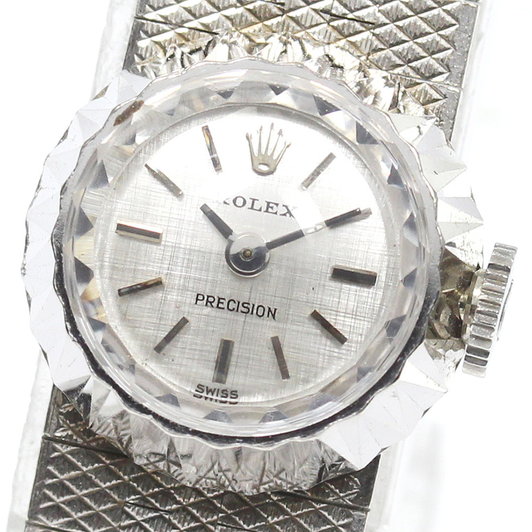 訳あり ロレックス ROLEX 2654 プレシジョン K18YG Cal.1400 手巻き レディース _748430【ev10】