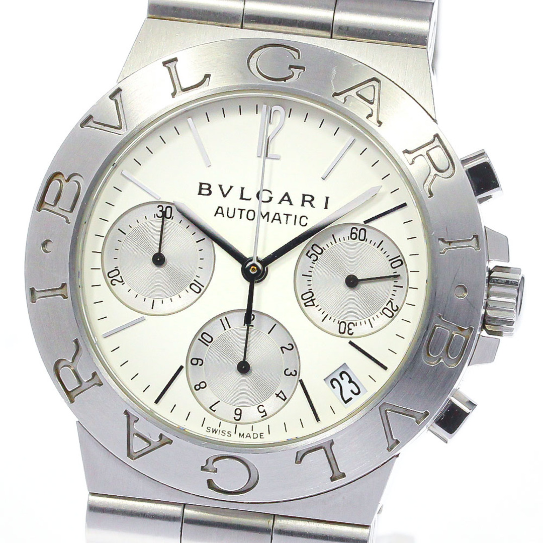 BVLGARI(ブルガリ)のベルトジャンク ブルガリ BVLGARI CH35S ディアゴノ スポーツ クロノグラフ 自動巻き メンズ _767099 メンズの時計(腕時計(アナログ))の商品写真