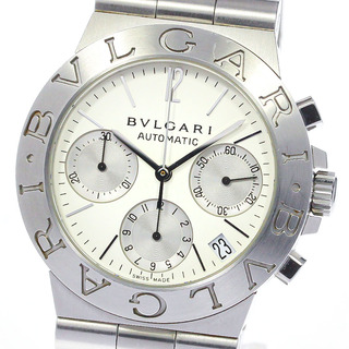 ブルガリ(BVLGARI)のベルトジャンク ブルガリ BVLGARI CH35S ディアゴノ スポーツ クロノグラフ 自動巻き メンズ _767099(腕時計(アナログ))