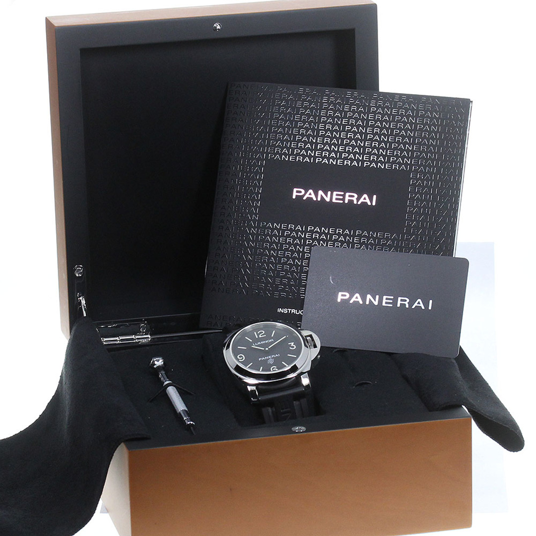 パネライ PANERAI PAM00773 ルミノール ベース ロゴ 3デイズ アッチャイオ 手巻き メンズ 内箱・保証書付き_769887