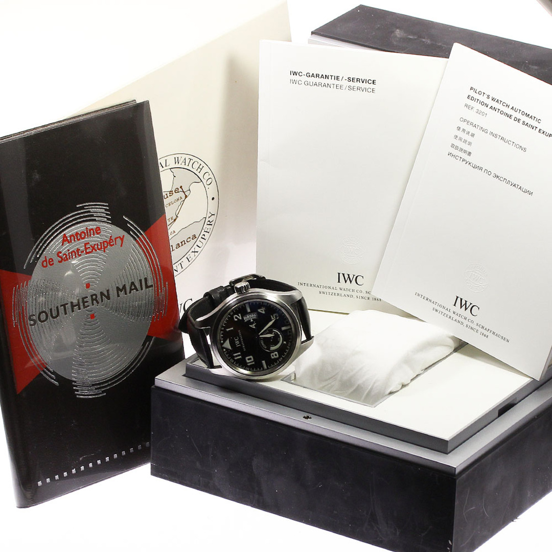 IWC IWC SCHAFFHAUSEN IW320104 パイロットウォッチ アントワーヌ ド サンテグジュペリ 限定1178本 自動巻き メンズ 良品 箱付き_770809