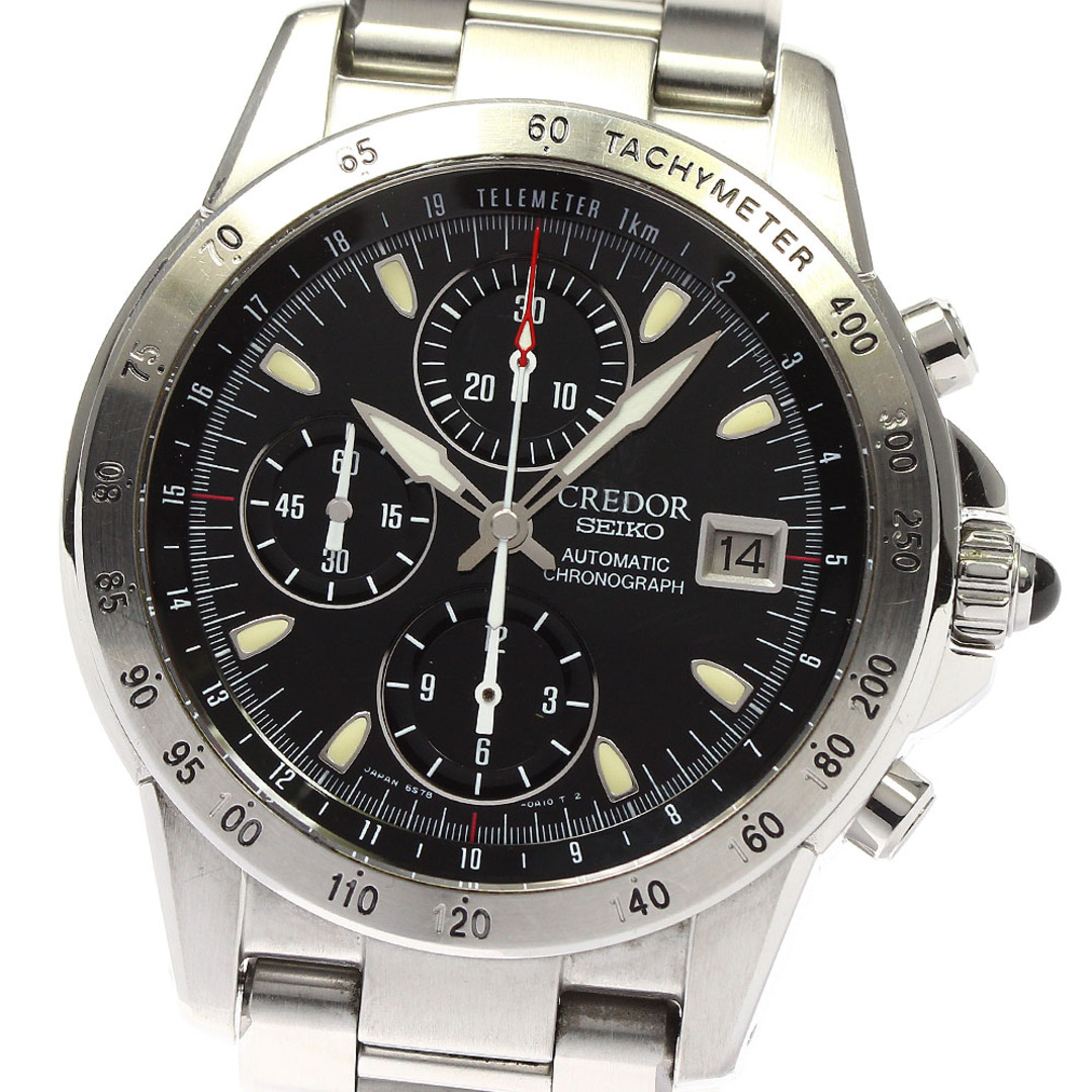 セイコー SEIKO GCBP997/6S78-0A10 クレドール フェニックス クロノグラフ デイト 自動巻き メンズ _76510018mm振動数