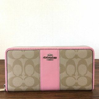 COACH - 未使用品 COACH ジップウォレット F52859 ピンク 279の通販 by ...