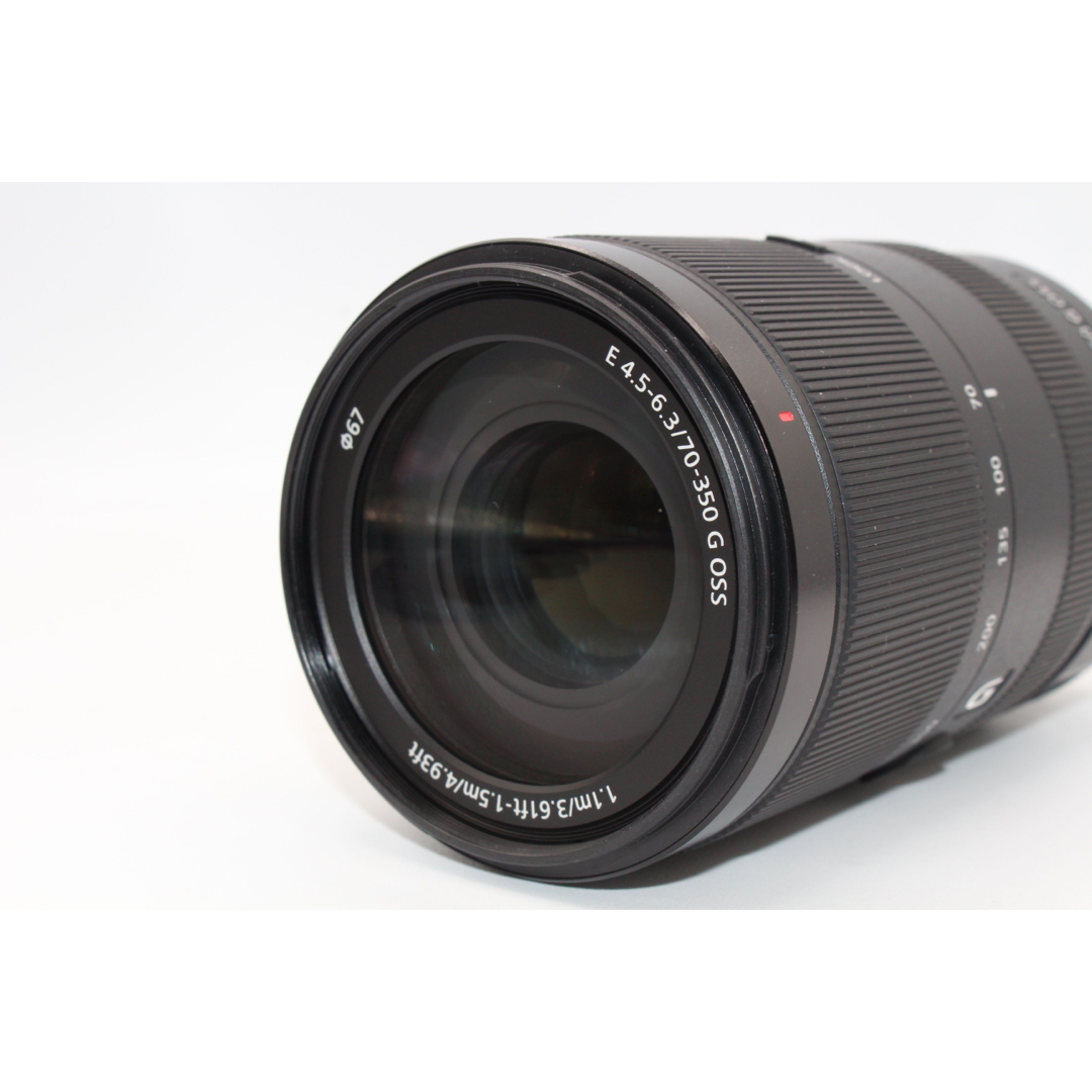 SONY(ソニー)の傷無しの極上品❤️Sony E 70-350mm F4.5-6.3 G OSS スマホ/家電/カメラのカメラ(レンズ(ズーム))の商品写真