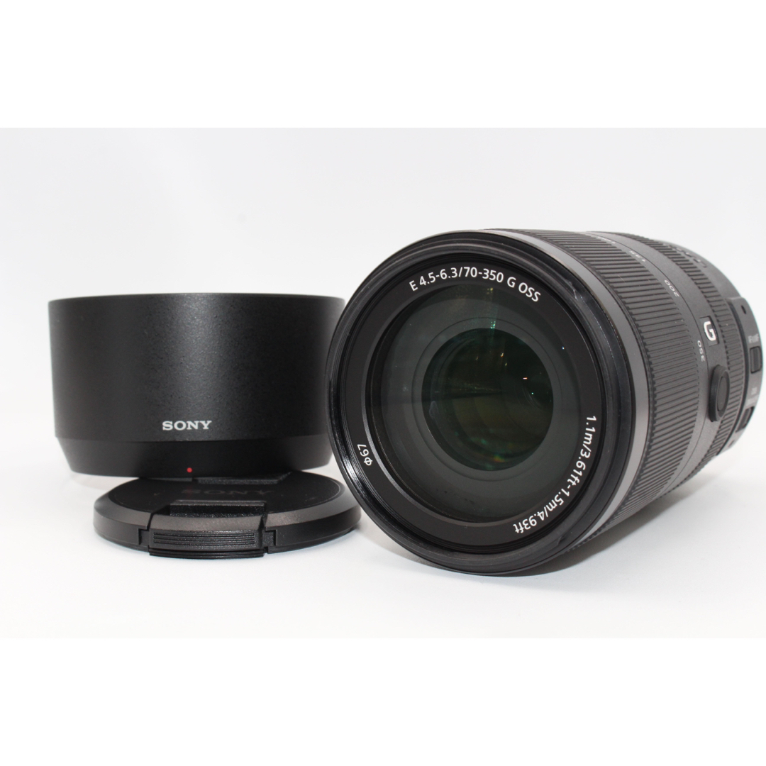 SONY(ソニー)の傷無しの極上品❤️Sony E 70-350mm F4.5-6.3 G OSS スマホ/家電/カメラのカメラ(レンズ(ズーム))の商品写真