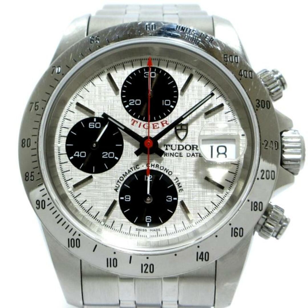 チューダー/チュードル TUDOR クロノタイム タイガー 79280 ブラック  ステンレススチール メンズ 腕時計
