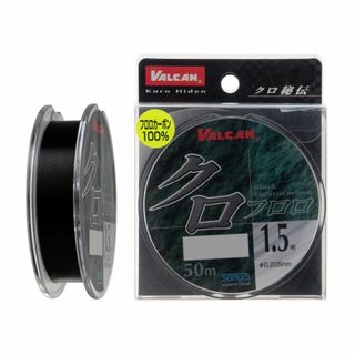 【数量限定】サンヨーナイロン ライン VALCAN クロ秘伝 クロフロロ 50m(釣り糸/ライン)