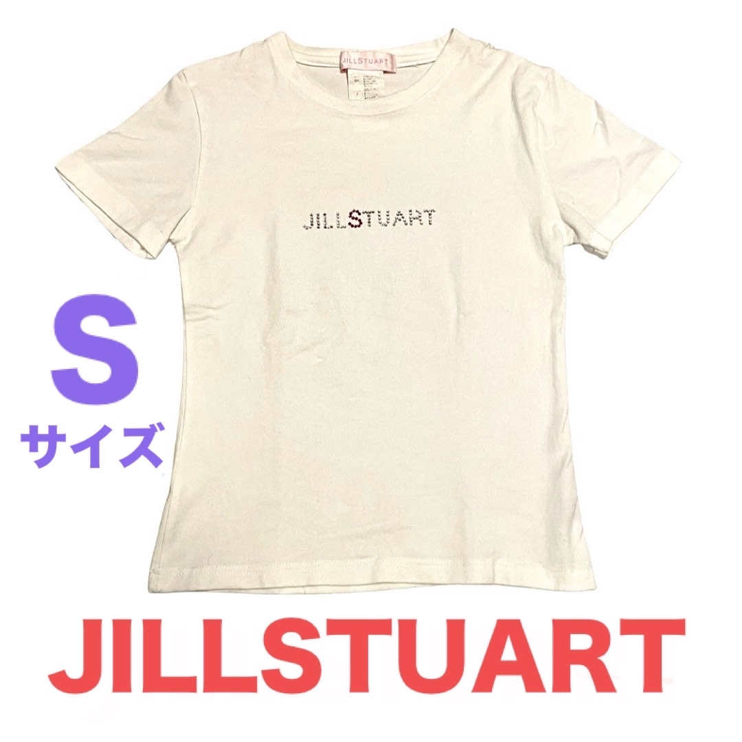 JILLSTUART(ジルスチュアート)のジルスチュアート❤半袖Tシャツ　レディース　ラインストーンロゴ　即購入可能 レディースのトップス(Tシャツ(半袖/袖なし))の商品写真