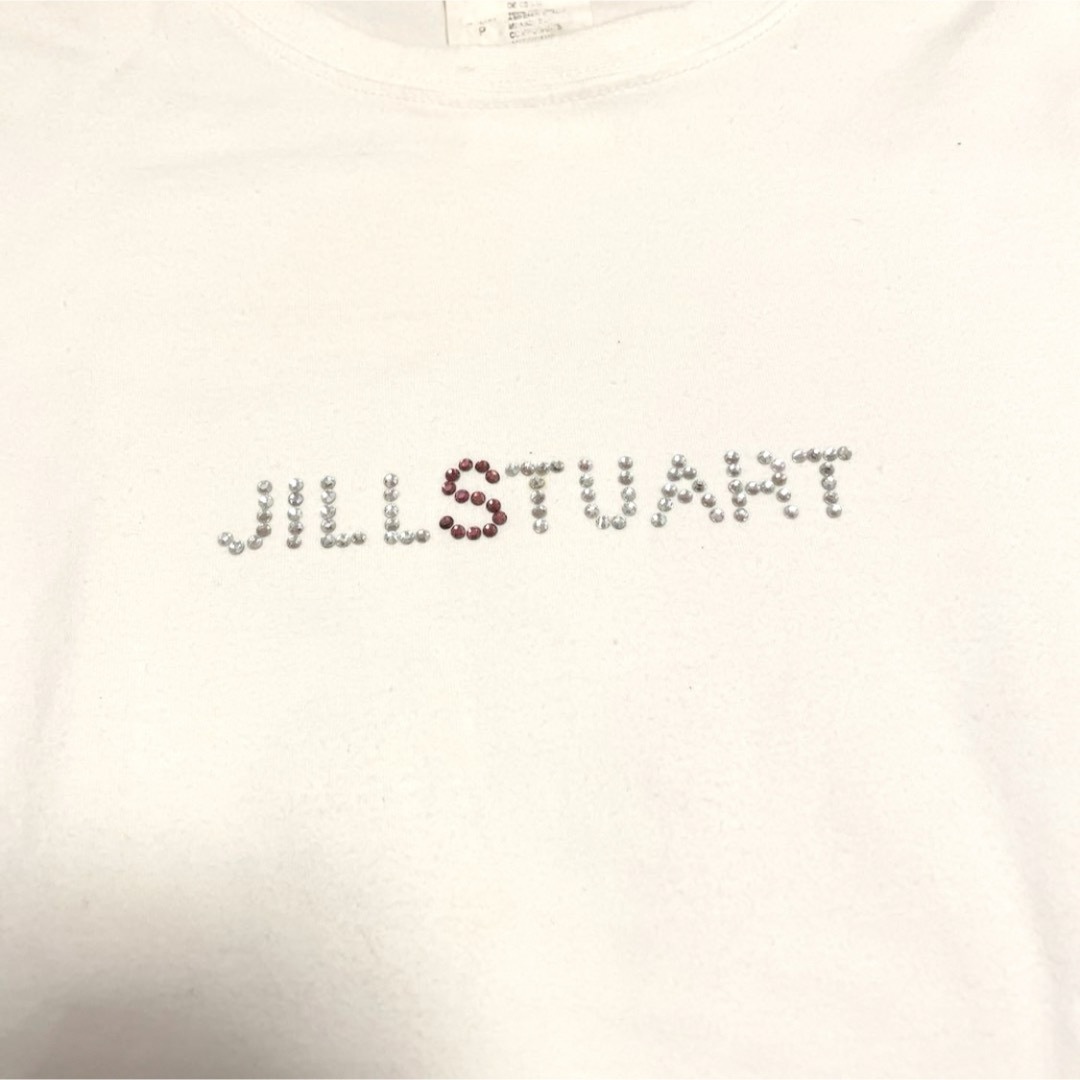 JILLSTUART(ジルスチュアート)のジルスチュアート❤半袖Tシャツ　レディース　ラインストーンロゴ　即購入可能 レディースのトップス(Tシャツ(半袖/袖なし))の商品写真