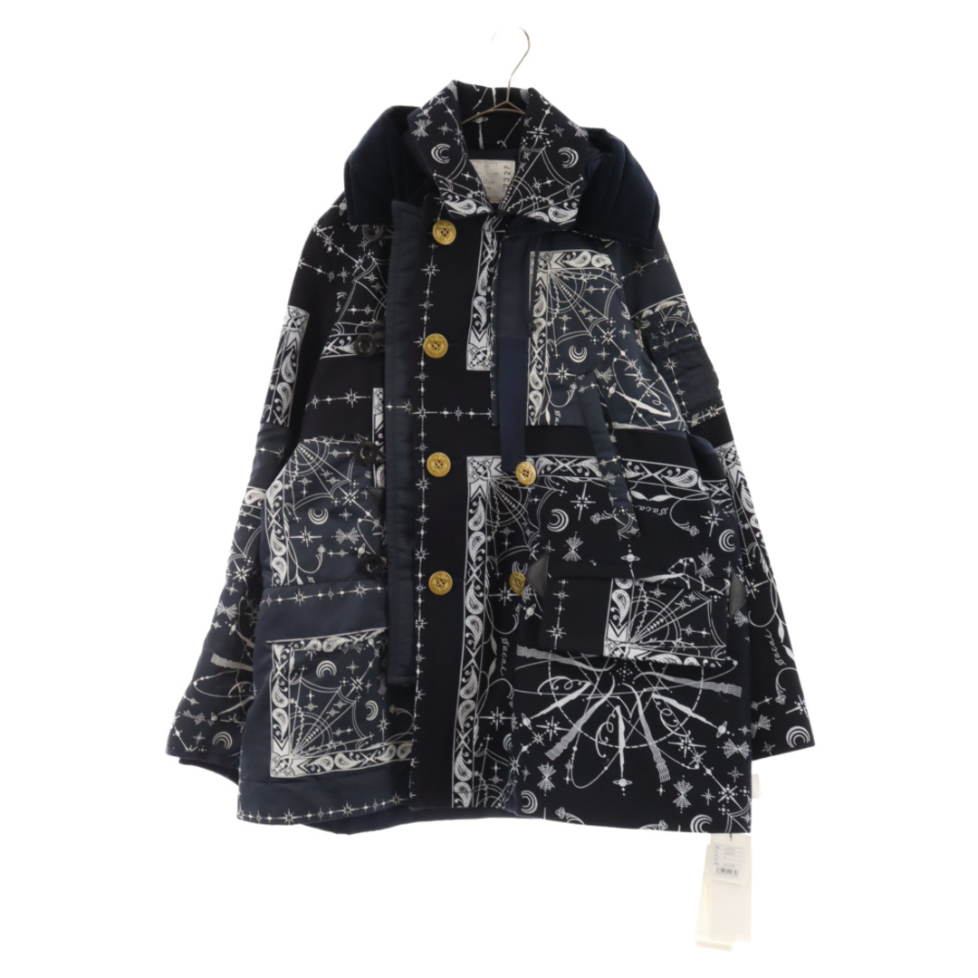 sacai - Sacai サカイ 20AW Dr.Woo Bandana Print Coat 20-02327M ...