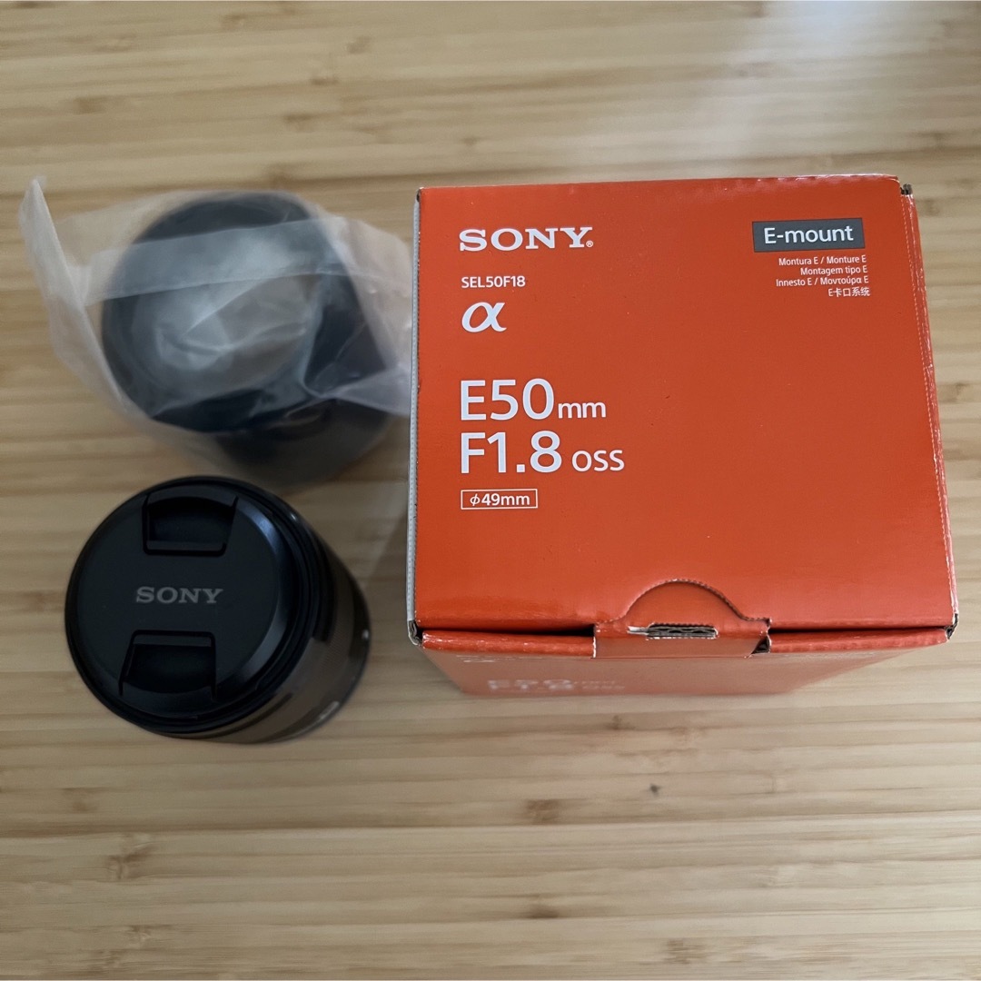 SONYSONY  デジタル一眼カメラ　Eマウント用レンズ E50F1.8OSS(B)