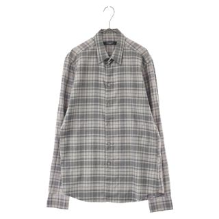 GIVENCHY ジバンシー カジュアルシャツ 40(L位) グレー(総柄)