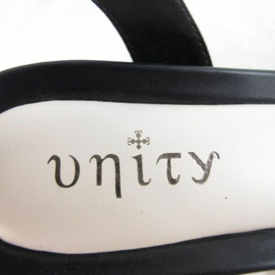 other(アザー)のユニティ unity サンダル ストラップ ウェッジソール6㎝ デニム地 紺 L レディースの靴/シューズ(サンダル)の商品写真