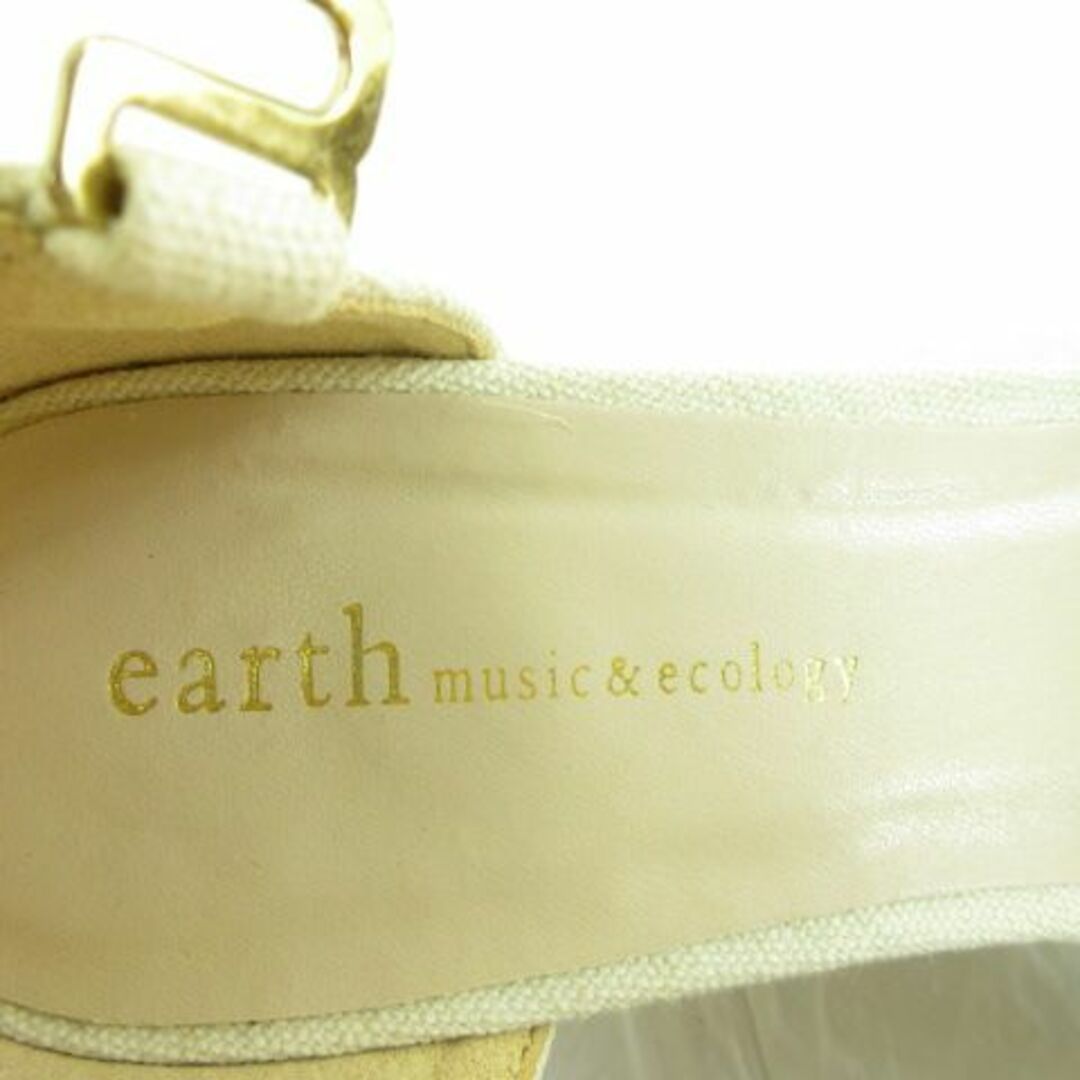 earth music & ecology(アースミュージックアンドエコロジー)のアースミュージック&エコロジー サンダル ストラップ オフホワイト 24 レディースの靴/シューズ(サンダル)の商品写真