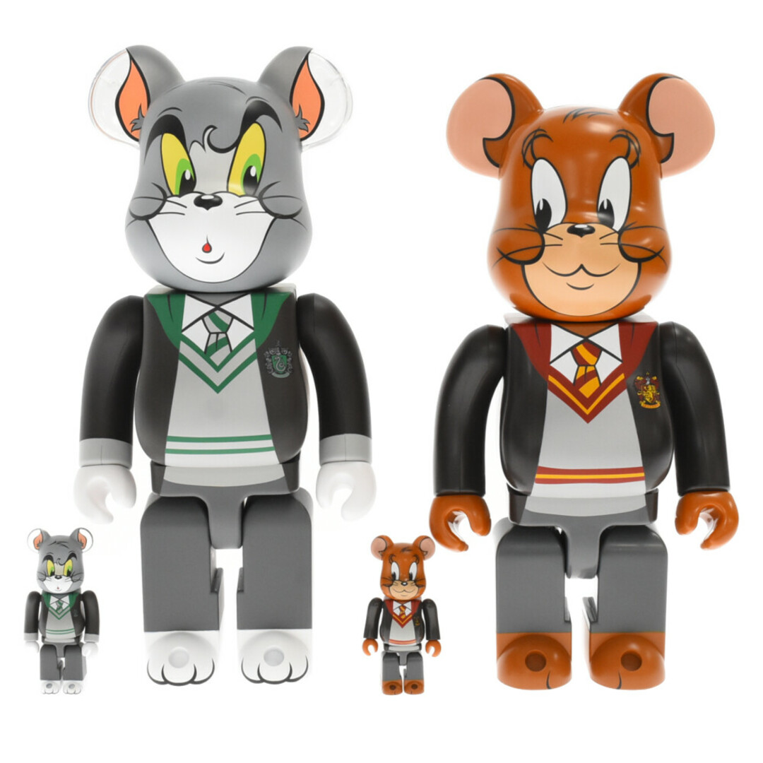 MEDICOM TOY メディコムトイ BE@RBRICK TOM and JERRY in ホグワーツのハウスローブベアブリック 100% & 400% マルチカラー