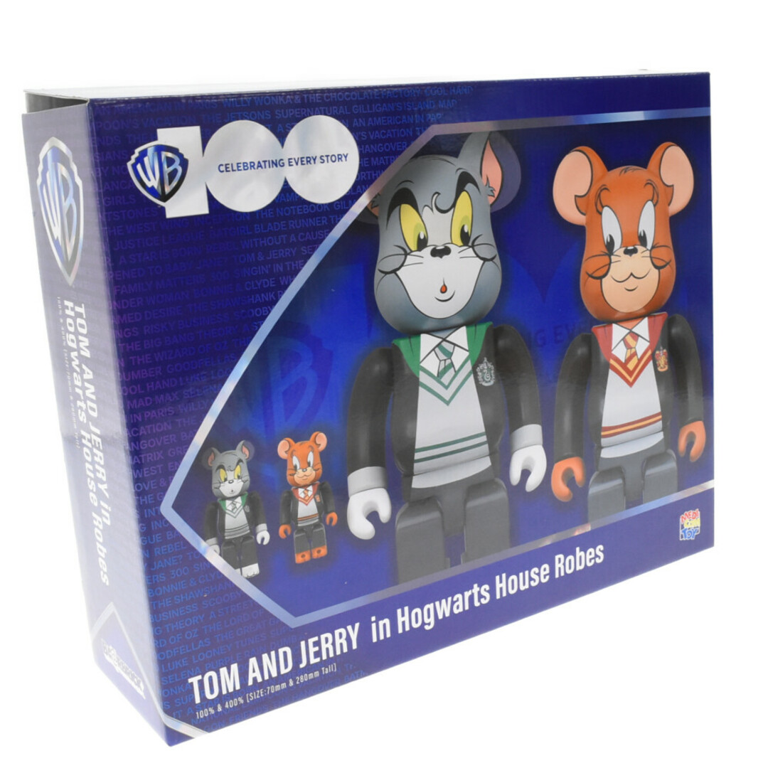 MEDICOM TOY メディコムトイ BE@RBRICK TOM and JERRY in ホグワーツのハウスローブベアブリック 100% &  400% マルチカラー