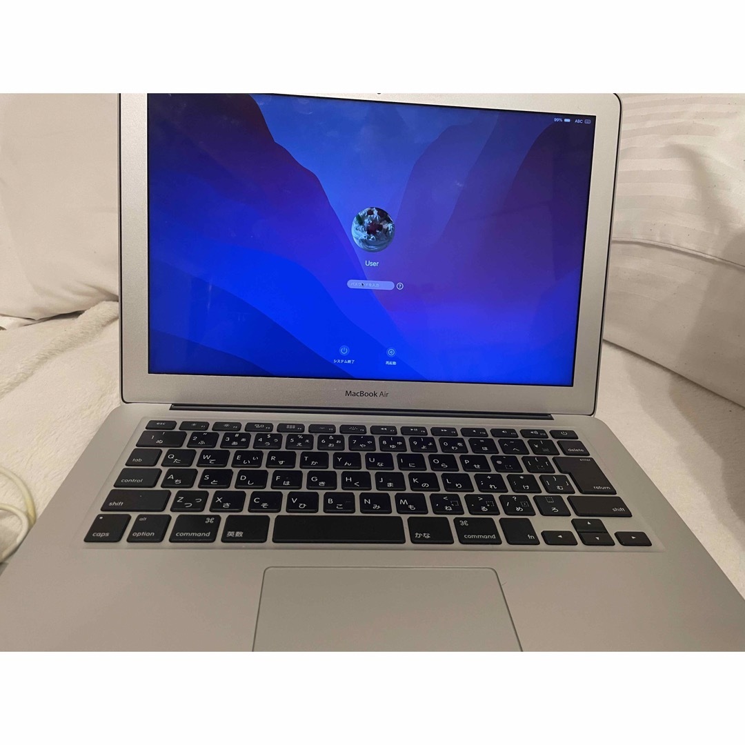 美品】MacBook Air 13inch 2017 薄型高速PC パソコン-