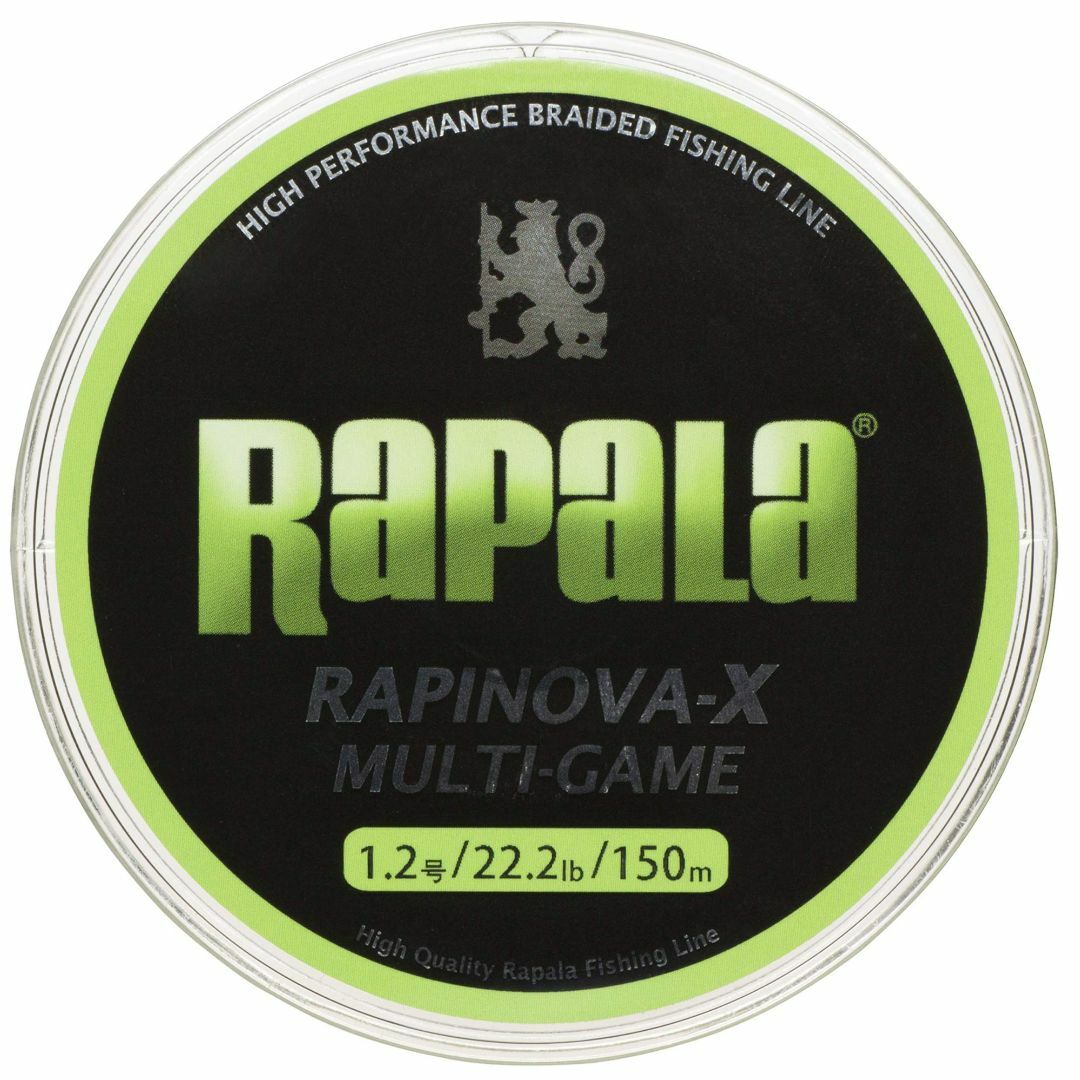 【特価セール】Rapala(ラパラ) PEライン ラピノヴァX マルチゲーム 1 スポーツ/アウトドアのフィッシング(釣り糸/ライン)の商品写真