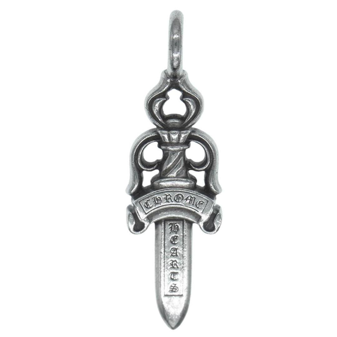 CHROME HEARTS クロムハーツ（原本無） ペンダントトップ  DBL DAGGER ダブルダガー ペンダント シルバー系