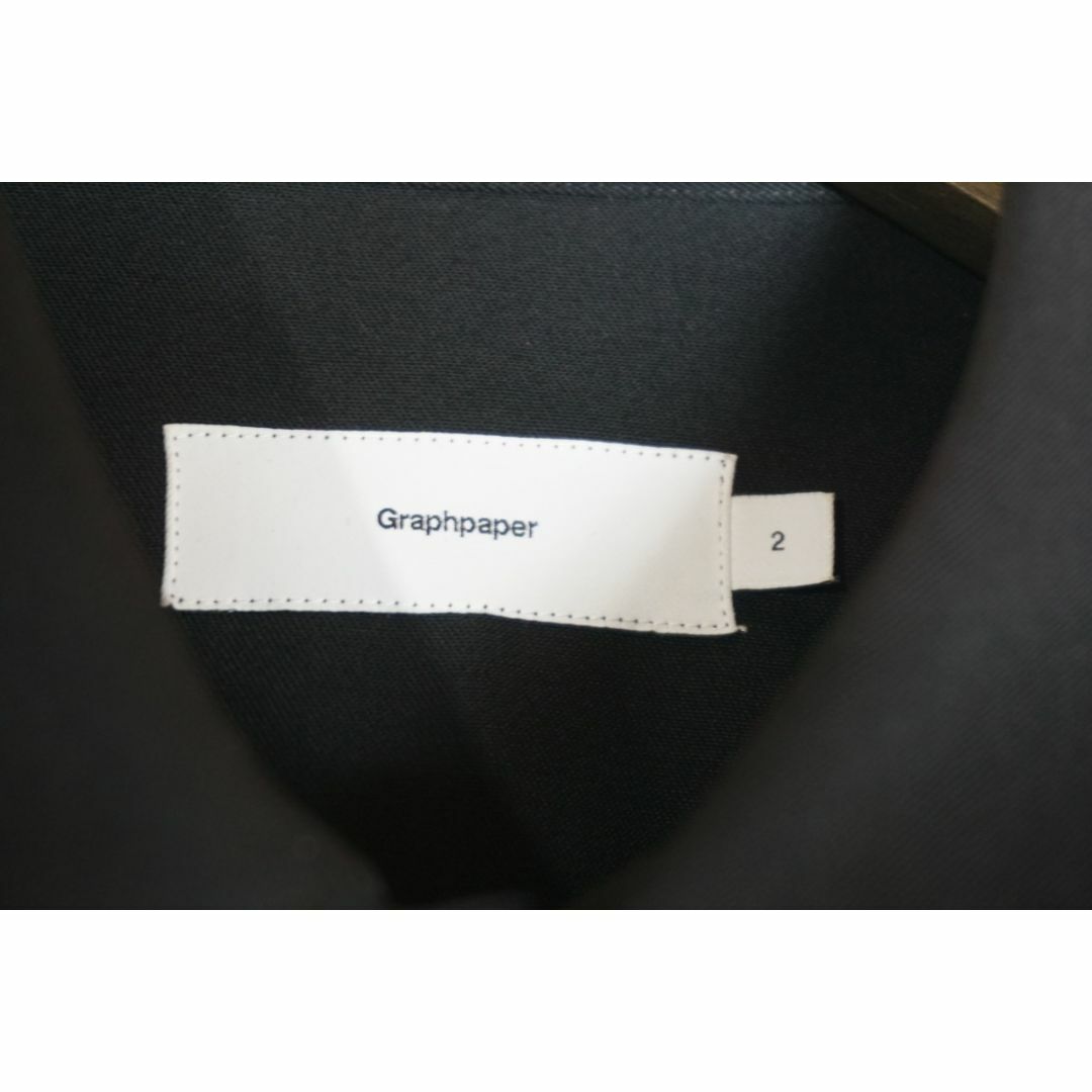 19AW Graphpaper グラフペーパー ギャバジン シャツ907N▲ 2