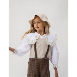 キャラメルベビー&チャイルド(Caramel baby&child )のyoli&otis ADELI BLOUSE WHITE(ブラウス)