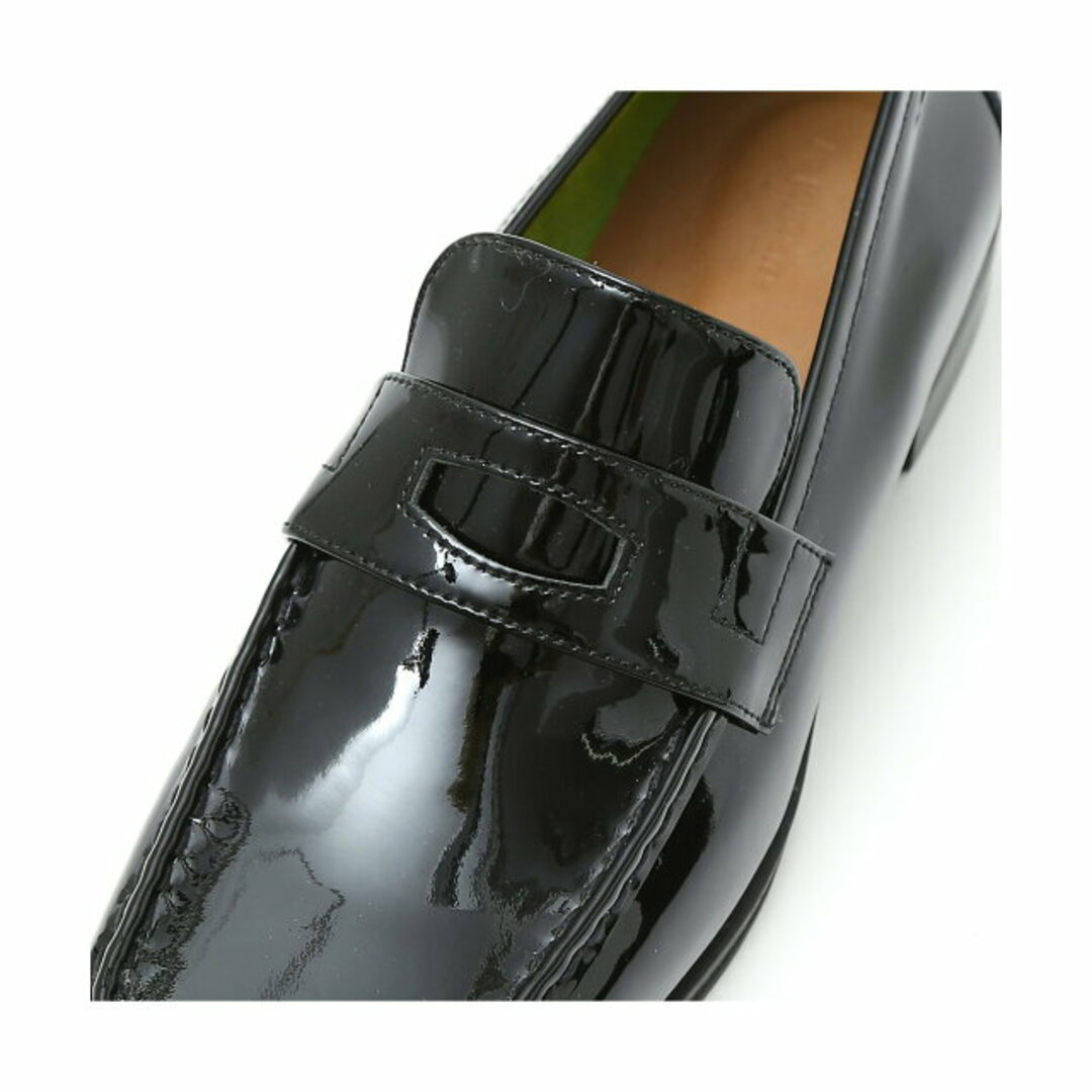 AU BANNISTER(オゥバニスター)の【ブラック】【スノーソール】ワイドスクエアローファー レディースの靴/シューズ(その他)の商品写真