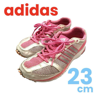 アディダス(adidas)のadidas❤スニーカー　ピンク　23cm　アディダス　靴　即購入可能(スニーカー)