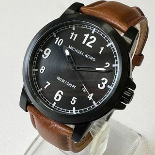 マイケルコース(Michael Kors) 時計(メンズ)（ブラック/黒色系）の通販